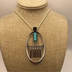Vintage Avon Southwestern Style Pendant Necklace